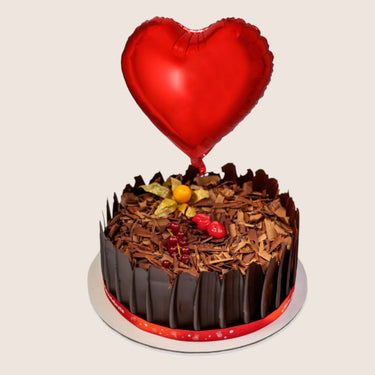 Black Forest Cake & Balloon